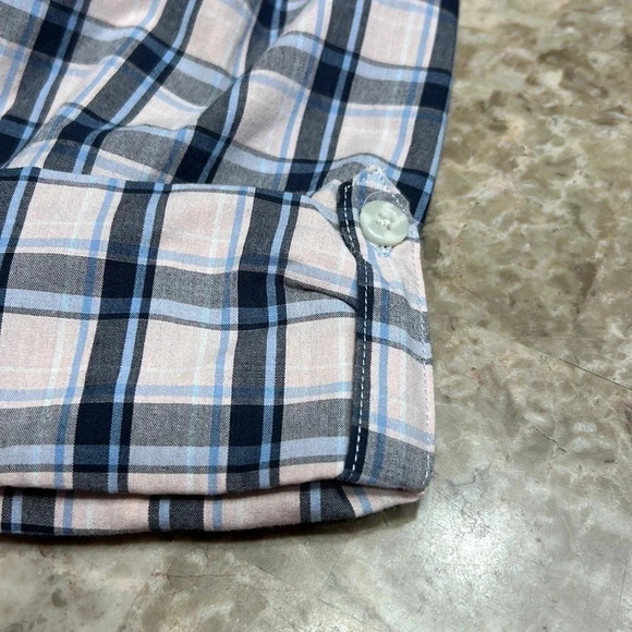 Y2K perfect oversized country pink plaid shirt,NWT, PTP 26”,cowgirl,yellowstone - Picture 8 of 11